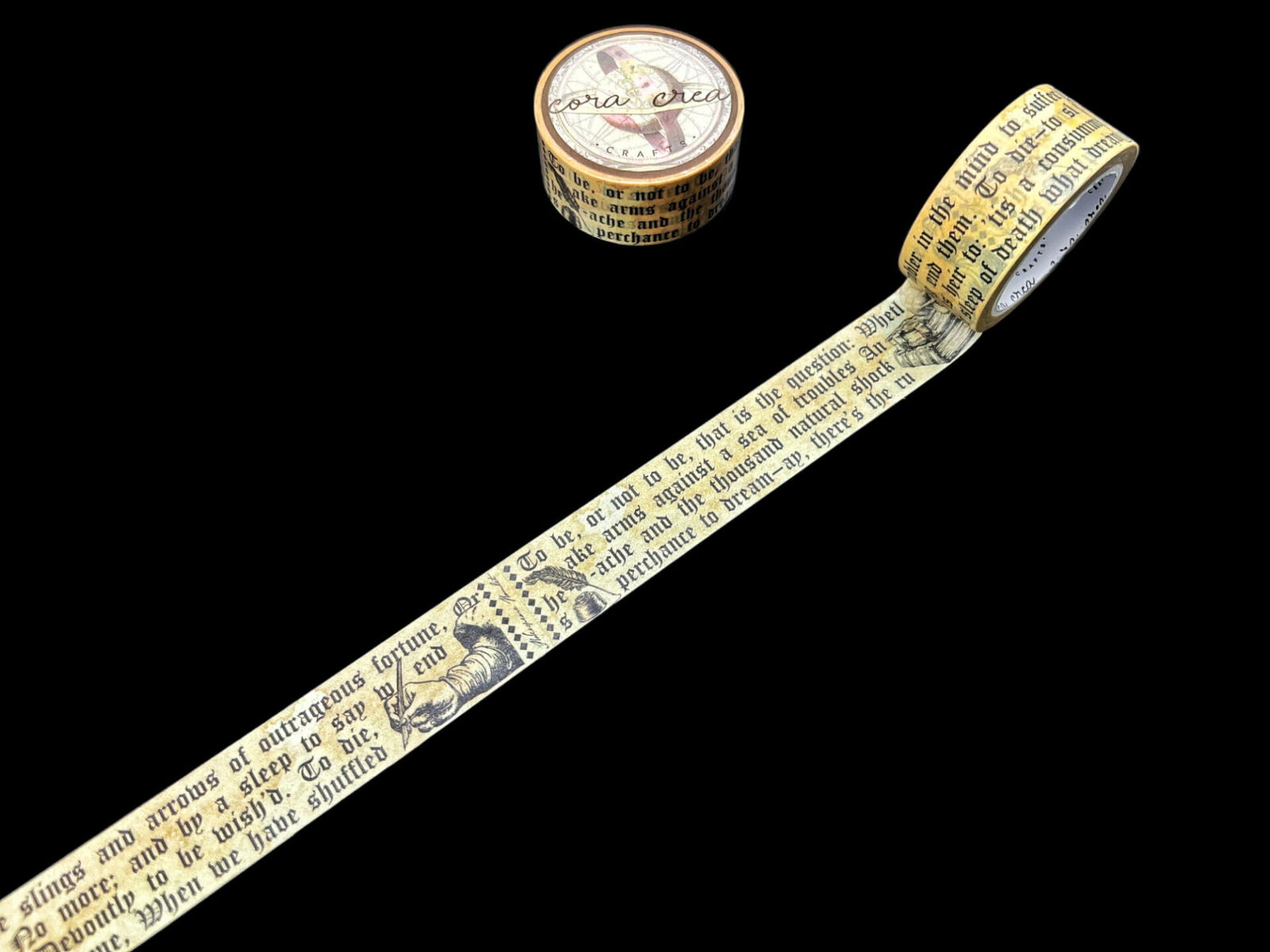 Art Deco Gold Foil Washi Tape 