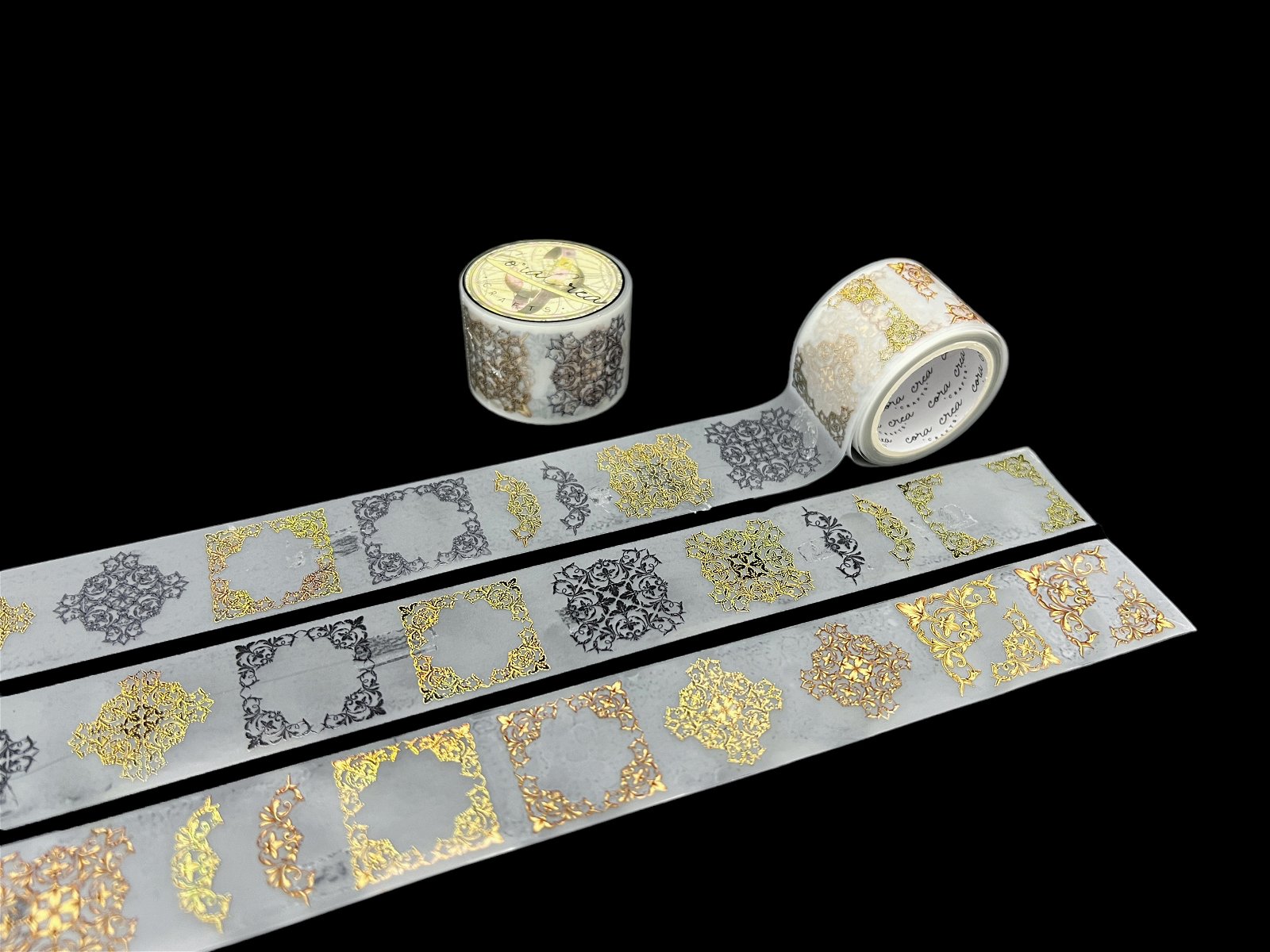 Victorian 'Basics' Washi Tape Set - Visit CoraCreaCrafts
