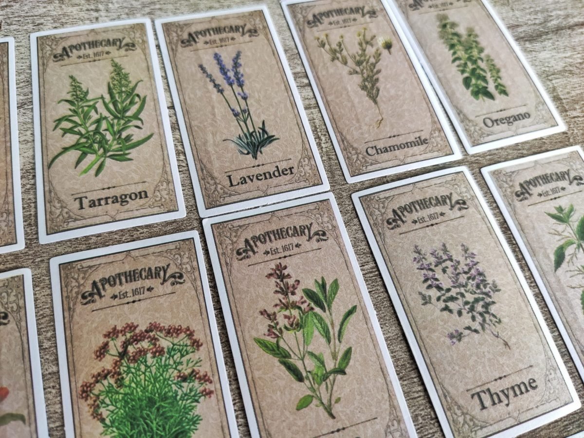 Herbal Apothecary Stickers Pack – Papergame